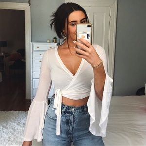 Urban Outfitters Wrap Top